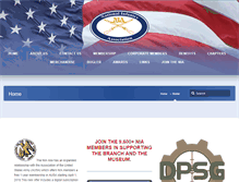 Tablet Screenshot of infantryassn.com